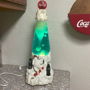 Limited Edition Coca Cola Lava Lamp, #4,828 out of 10,000